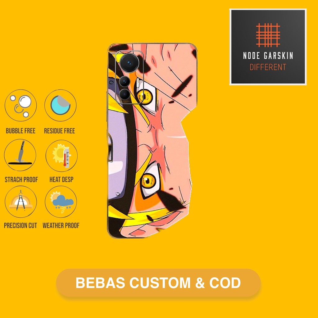 Promo 2Pcs Xiaomi 12 Lite Garskin Case Stiker Protector Free Custom COD