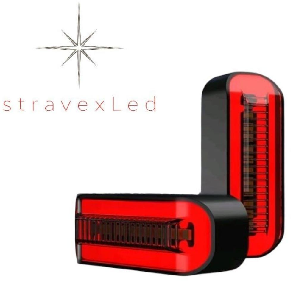 BESTPROMO Lampu sein Led running 2in1 sein led tempel breket universal 008 Lampu sein Lampu led moto