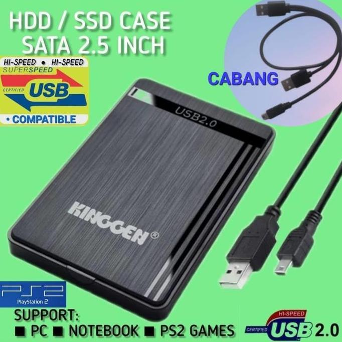 CASING HDD 2.5" SATA USB2.0 EXTERNAL