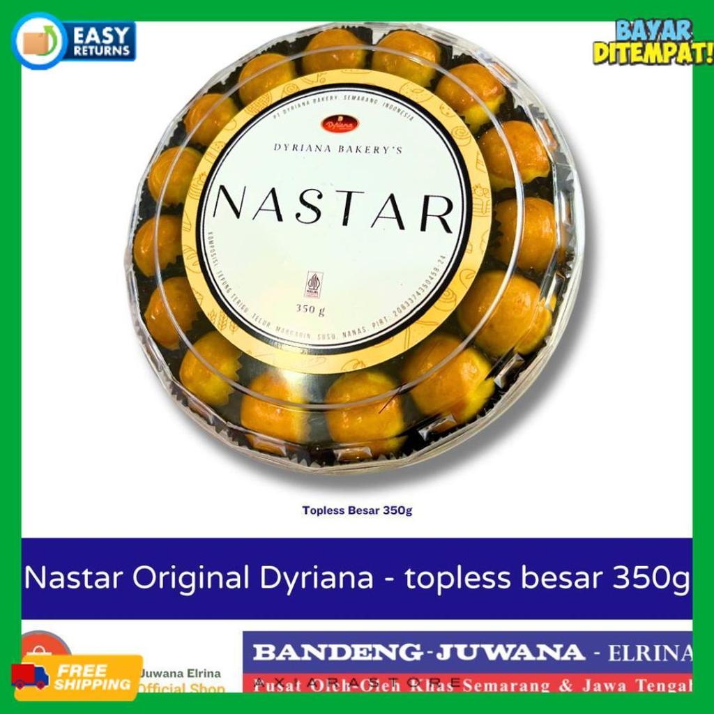Terlaris Nastar Original Topless Besar 350G Merek Dyriana
