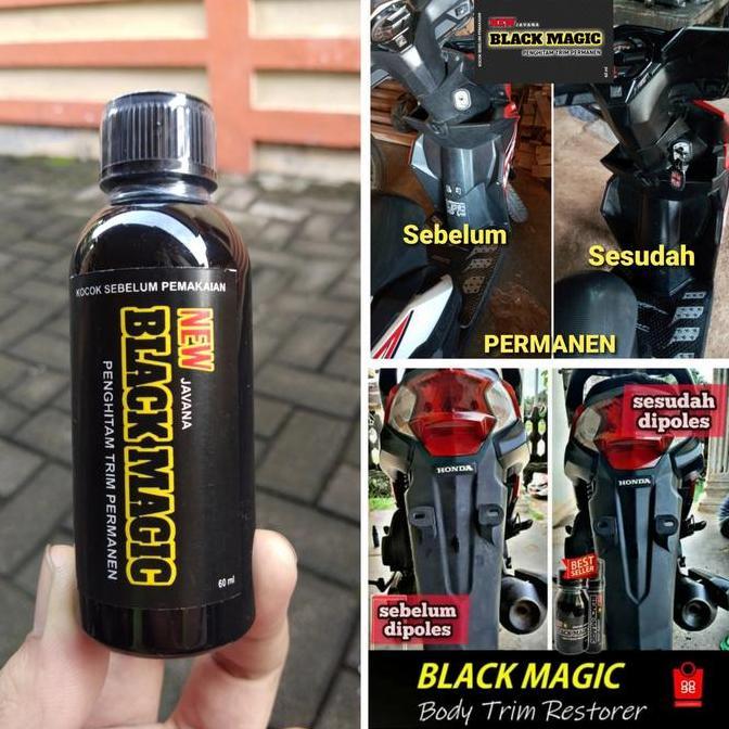 Penghitam Permanen Body Penghitam Permanen Body Motor Black /Mobil /Spakbor /Dashboard /