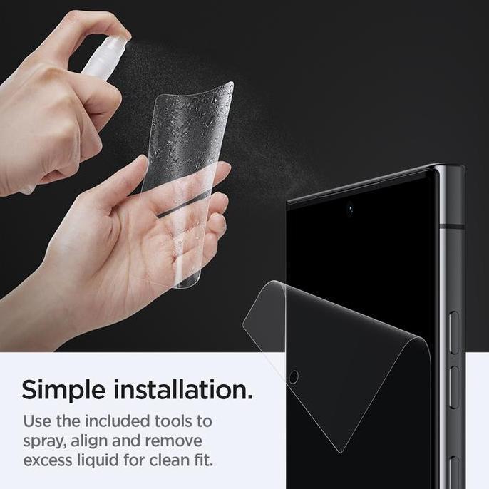 Screen Protector Samsung Galaxy S23 Ultra Plus Spigen Neo Flex Clear