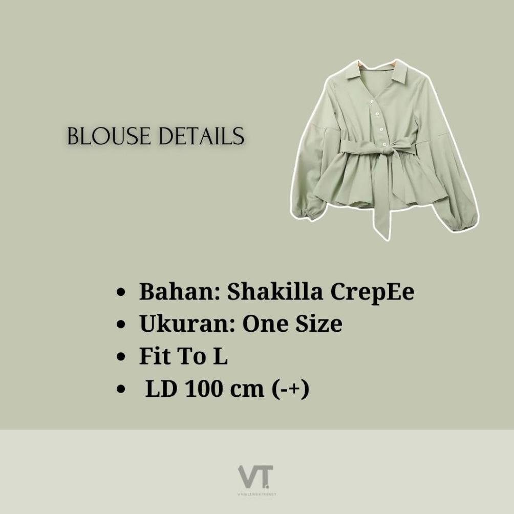 Terlaris One Set Mery (Hijab, Blouse, Rok) Setelan Baju Wanita Hijab Ootd Korea