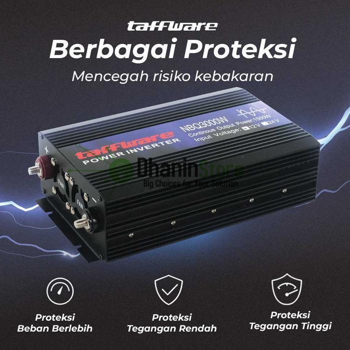 Power Inverter Sunyima DC 12V Ke AC 220V Pure Sine Wave PSW 3000 Watt