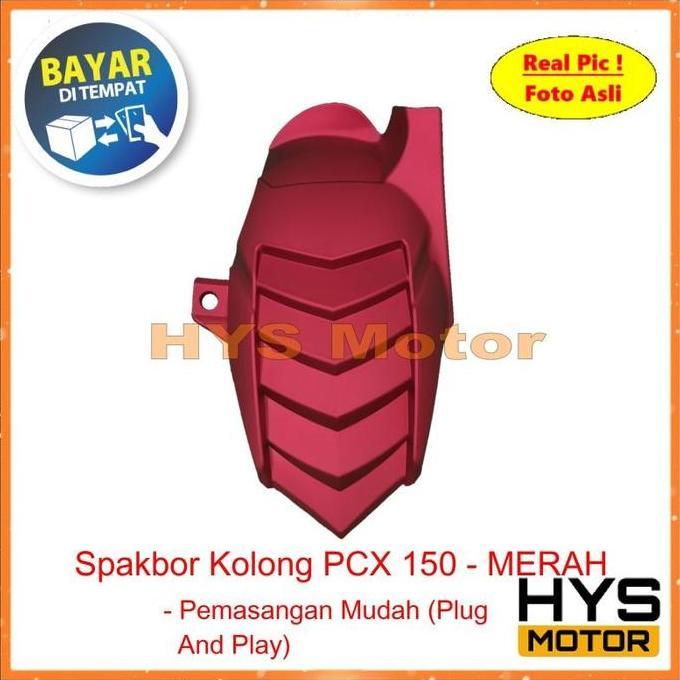 Spakbor Kolong Pcx Lokal Mudguard Pelindung Lumpur 150 - Belakang Variasi