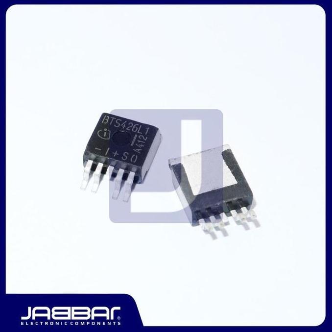 Transistor Bts426L1 To-263-5 Penguat Arus Atau Tegangan Sinyal Analog Ready