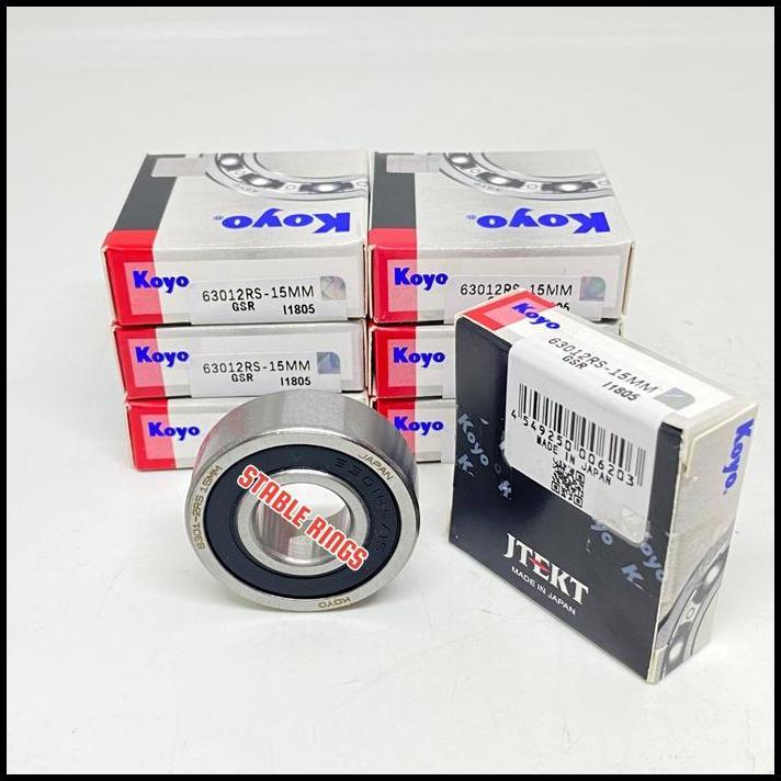 GRATIS ONGKIR BEARING 6301 2RS -15MM KOYO 