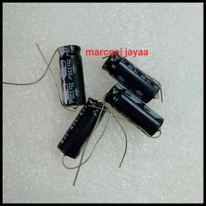 TERBARU KAPASITOR 330UF 35VOLT AXIAL 