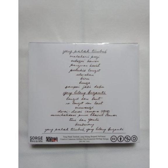 kaset CD album Banda Neira