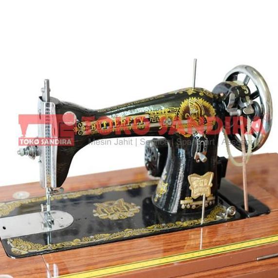 Mesin Jahit Butterfly JA-1/mesin jahit tradisional/mesin jahit manual FULL SET + DINAMO ( BARU )