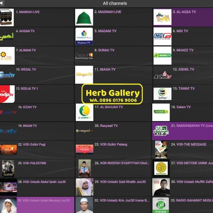 smart tv muslim android tv box rodja tv alquran islami bukan parabola