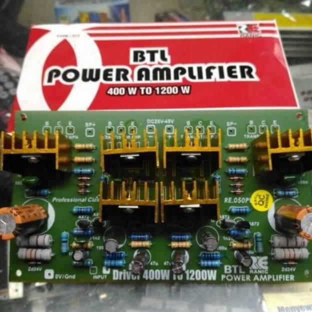 kit driver power amplifier btl 400w
