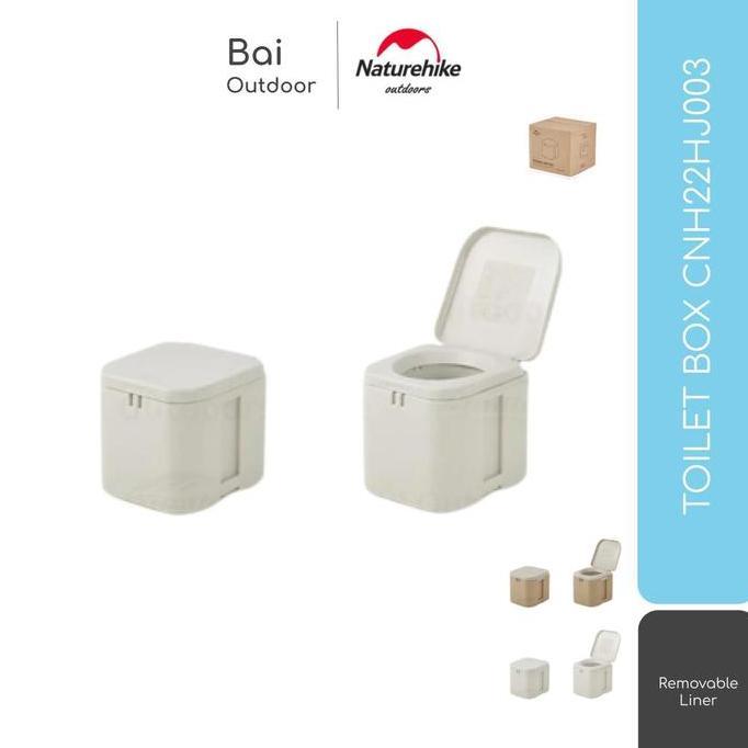Terlaris Toilet Box Mobile / Portable Camping Outdoor Naturehike Cnh22Hj003
