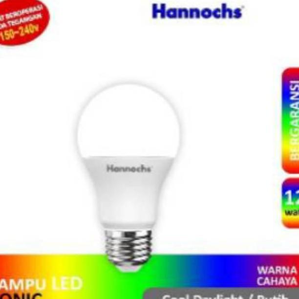 Lampu led Hannochs sonic 12 watt led bulb hannochs 12w