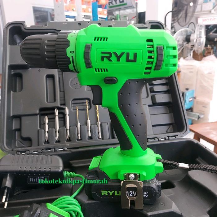 Bor Cas Ryu RCD 12V Cordless Drill Bor Baterai Batre RYU 12 Volt