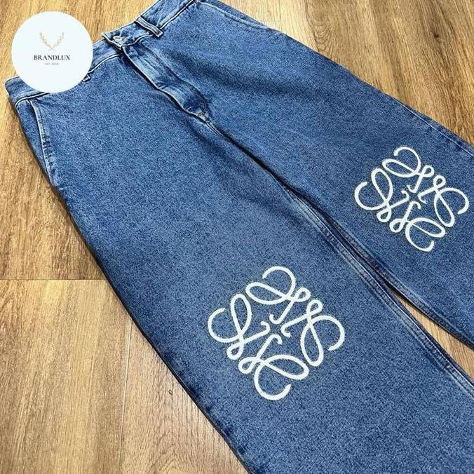 Loewe anagram baggy jeans