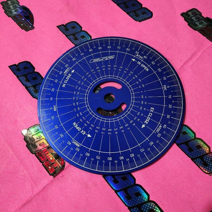 (Promo) Es2 X Bpro Racing Piringan Dial Not Set Busur Drajat Tebal Derajat Bestseller