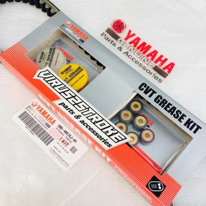 Promo Vanbelt Van Belt V-belt Kit Nouvo Mio Sporty Smile Soul Fino Karbu Ori Diskon