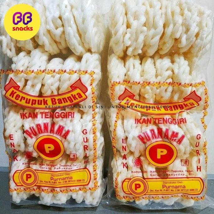 kerupuk bangka Purnama ikan tenggiri