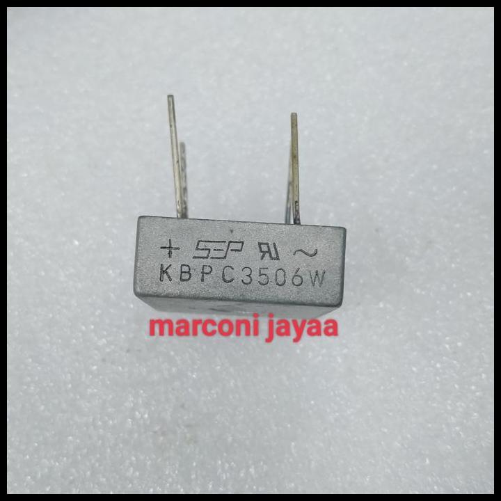 GRATIS ONGKIR KBPC 3506W DIODA BRIDGE 35A 600V KAKI JARUM 