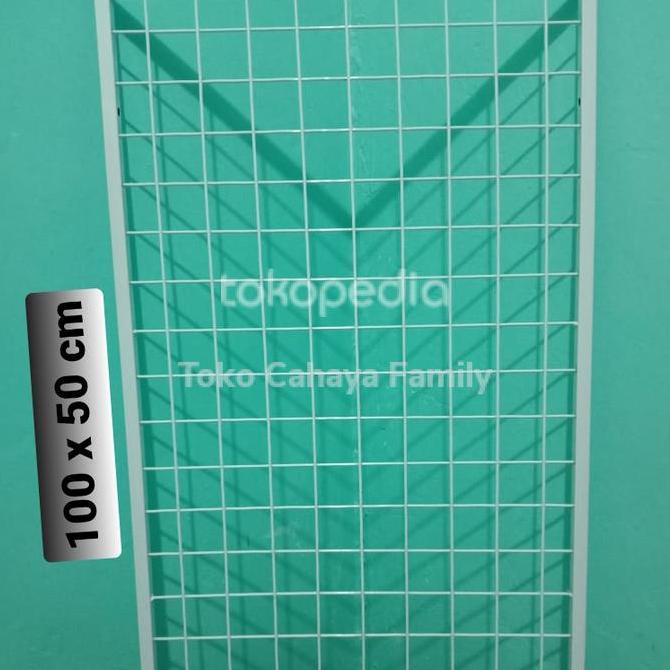 Rak Bingkai 100 X 50 Cm Ram Besi Pajangan Display Aksesoris Hp Baru