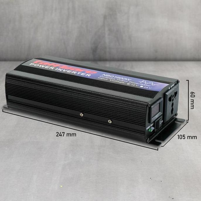 Power Inverter Mobil Pure Sine Wave DC 12V to AC 220V 1600W  Inverter Dc To Ac