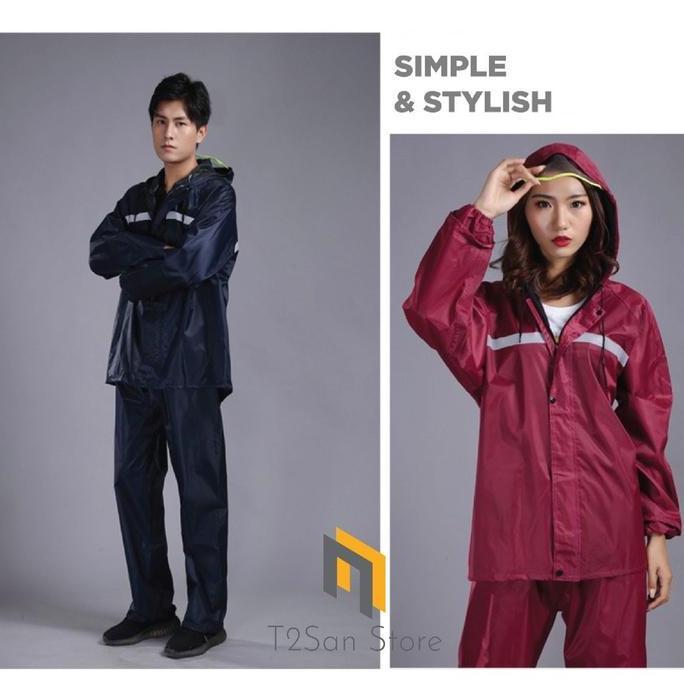 Jas Hujan Import Unisex / Raincoat Premium Quality