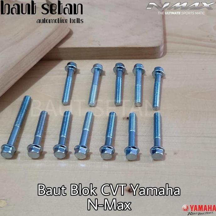 Baut Set Blok Cvt Yamaha N-Max/Baut Blok Cvt Nmax/Baut Cvt Nmax Asli