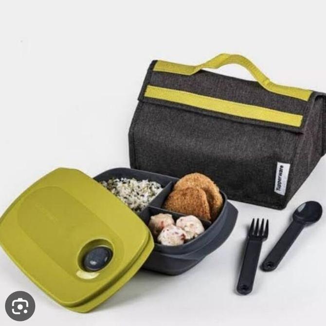 Kotak bekal makan Tupperware byo lunch box set