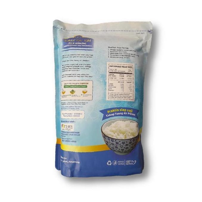 KARETA KIN BERAS PORANG KONJAC SHIRATAKI RICE 1KG