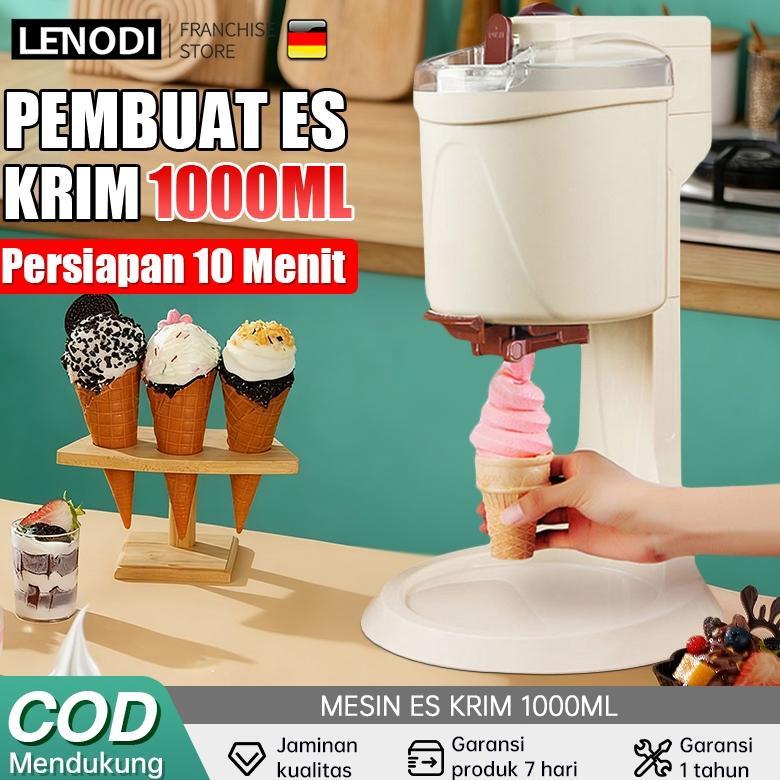 Mesin Es Krim Kerucut Multifungsi, Mesin Es Krim Buah Diy Anak-anak Rumah Tangga, Mesin Kerucut Otom