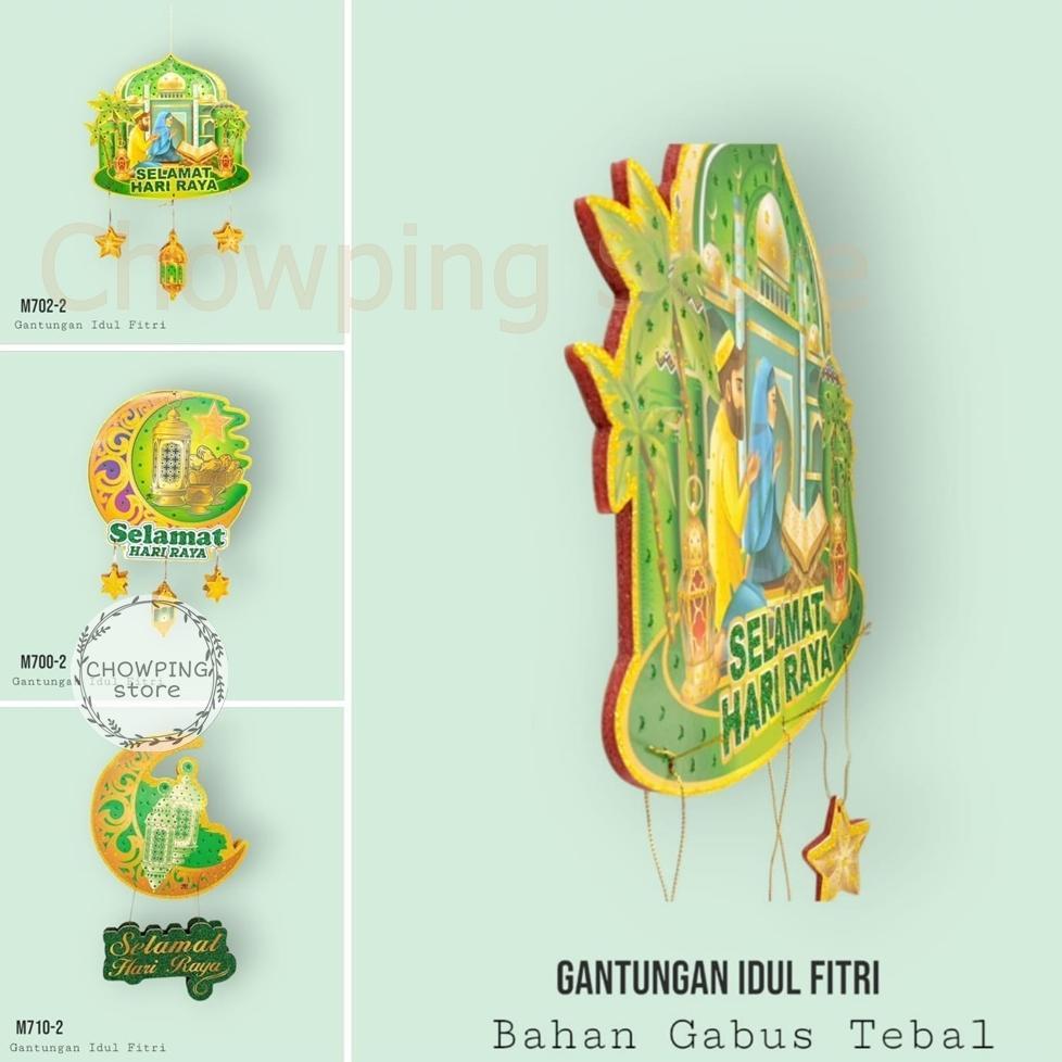 Yopia - Gantungan Hiasan Dekorasi Dinding Lebaran Ramadhan Idul Fitri Aneka Moti
