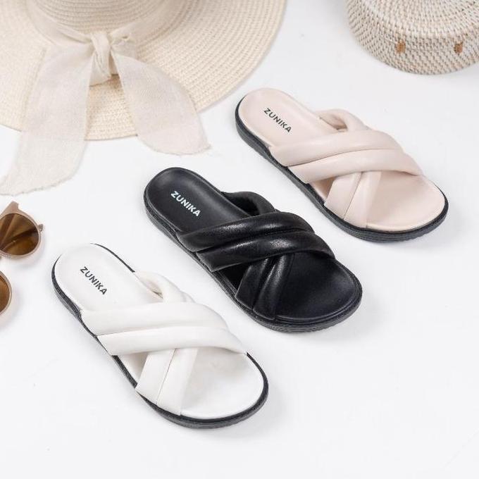 Zunika Bella Sendal Wanita Korea Santai
