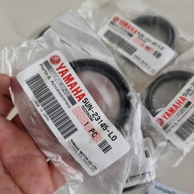 Seal Oli Shock Depan Usd Yamaha Yz 125 250 Ukuran As 46 Mm Original