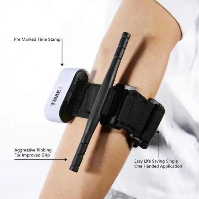 Combat Application Tourniquet Tactical Medical One Handed Operation