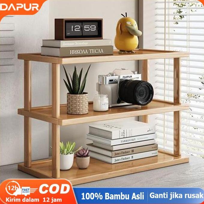 [Dh]Rak Main Anak Pengatur Desktop Rak Meja Rak Meja Aesthetic Rak Meja Kantor Rak Meja Belajar Rak 