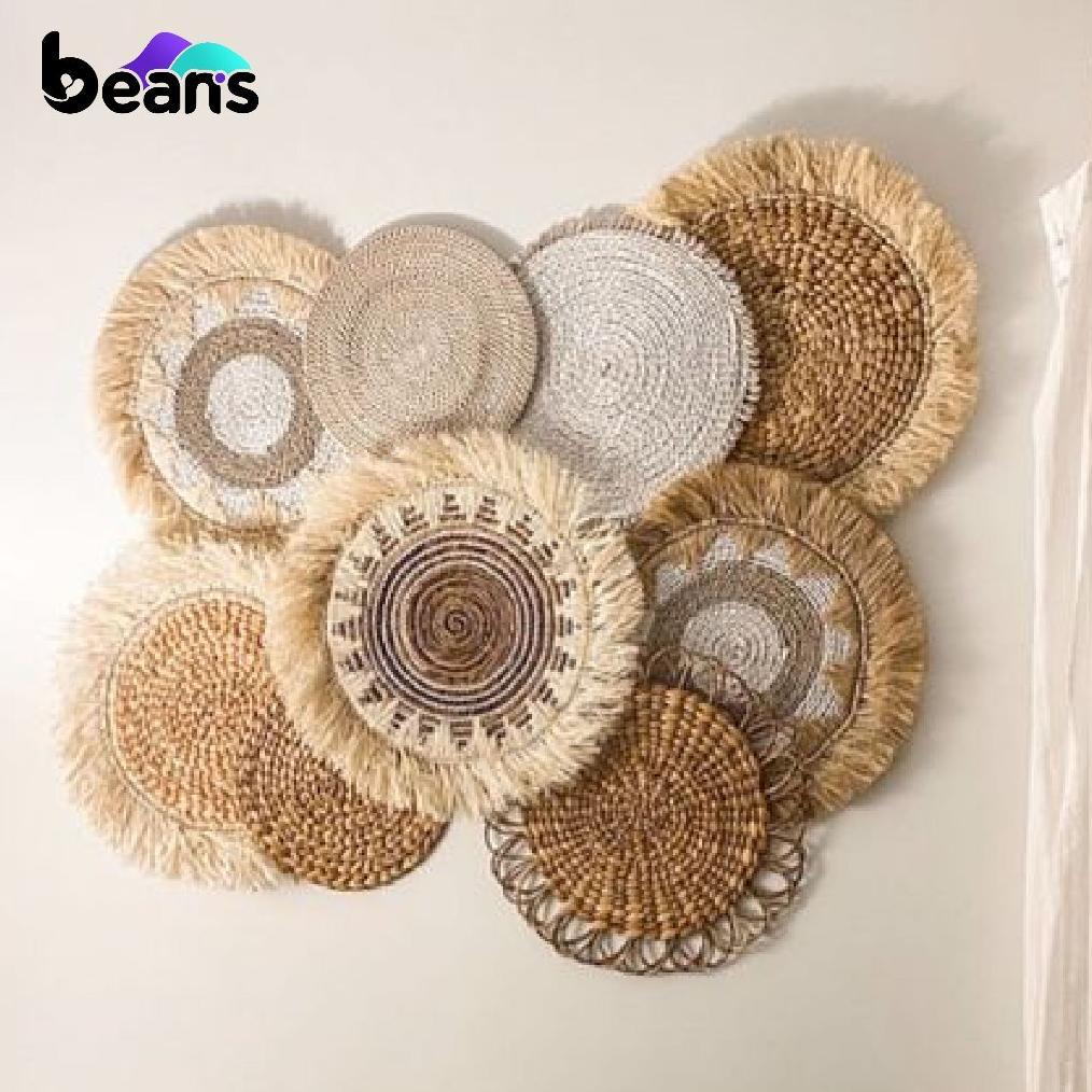 Neatly - Beans Hiasan Dinding Anyaman Eceng Gondok - Walldecor - Dekorasi