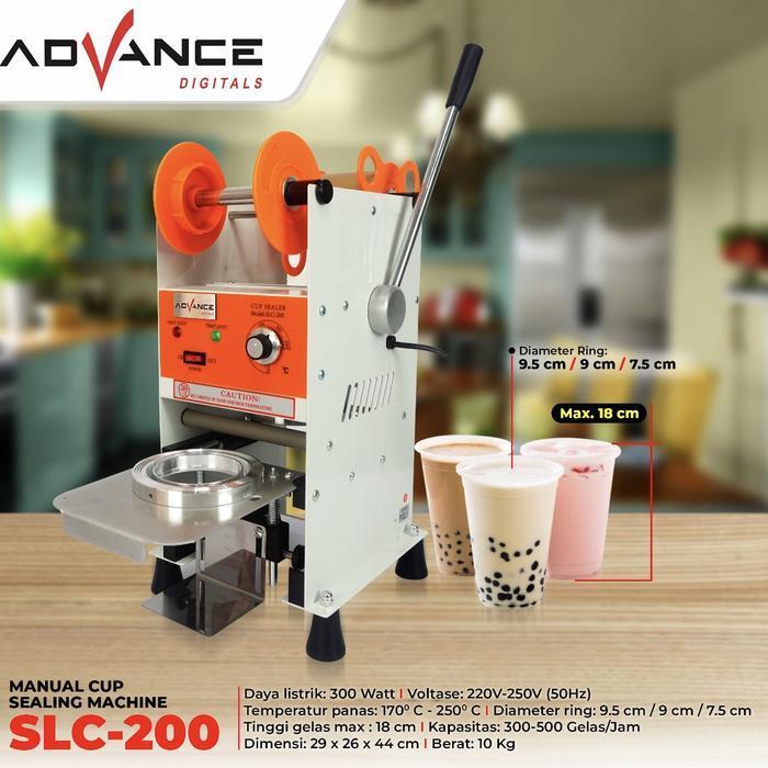 Advance SLC 200 Mesin Cup Sealer Mesin Press Gelas Plastik