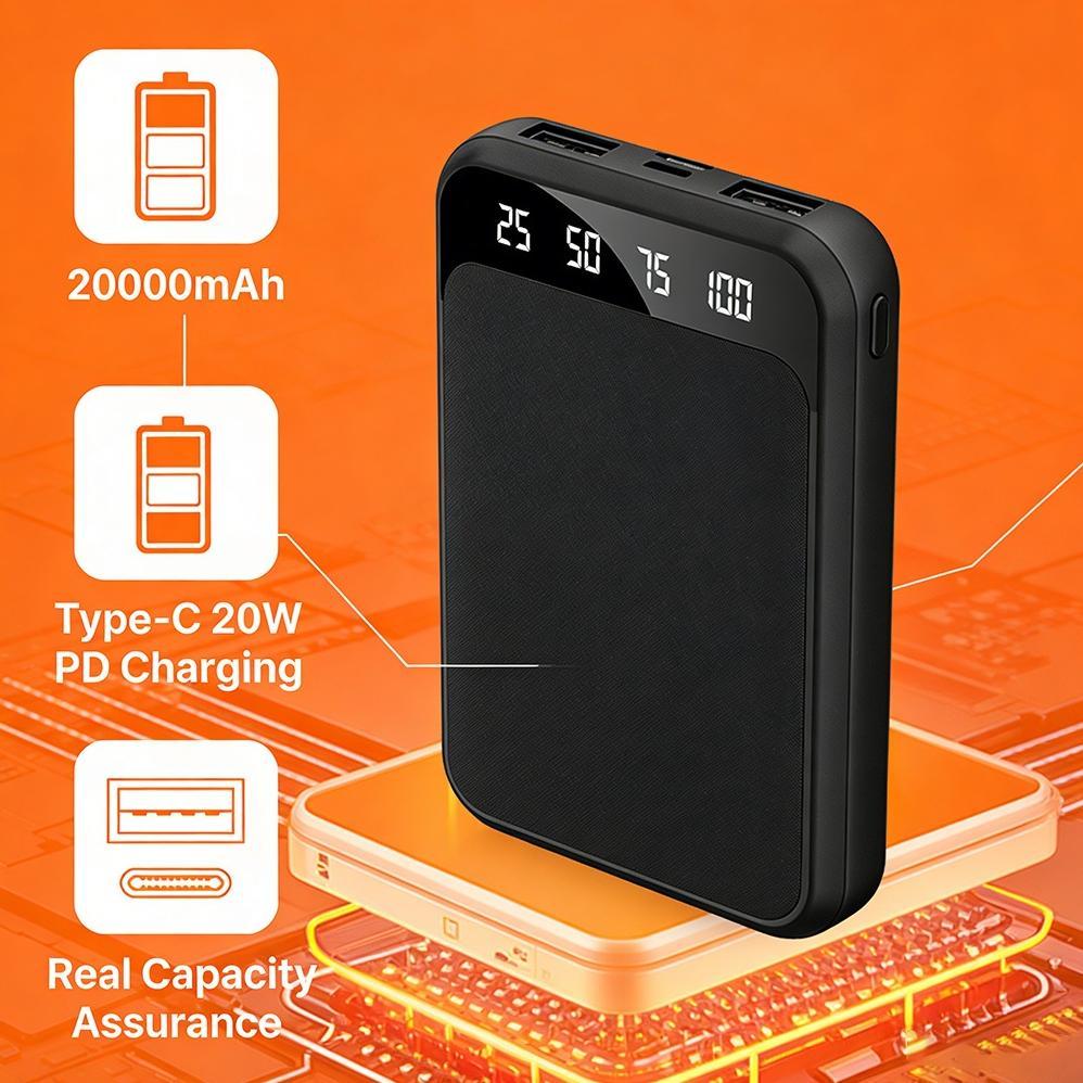 Best Sale Lentiven Powerbank 20000Mah Cute Mini Kartun Fast Charging