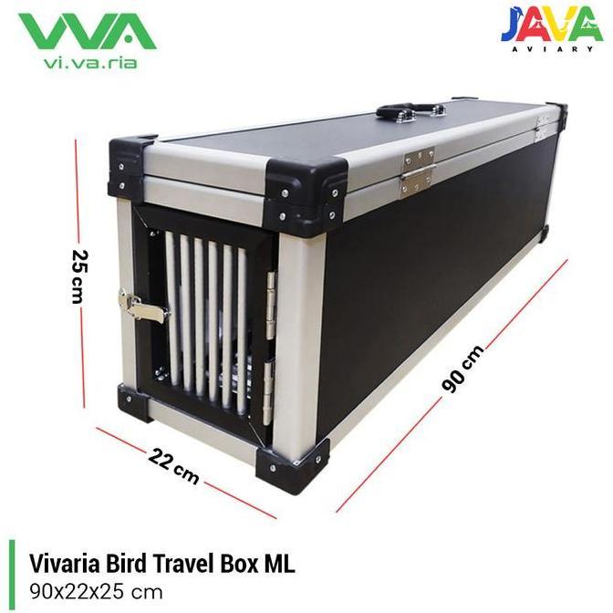 HARGA SAHABAT - Vivaria Bird Travel Box L Kotak burung parrot macaw Free Fly