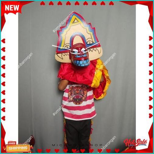Terlaris Barongan Anak Devil Caplokan Satu Set Baju Reog