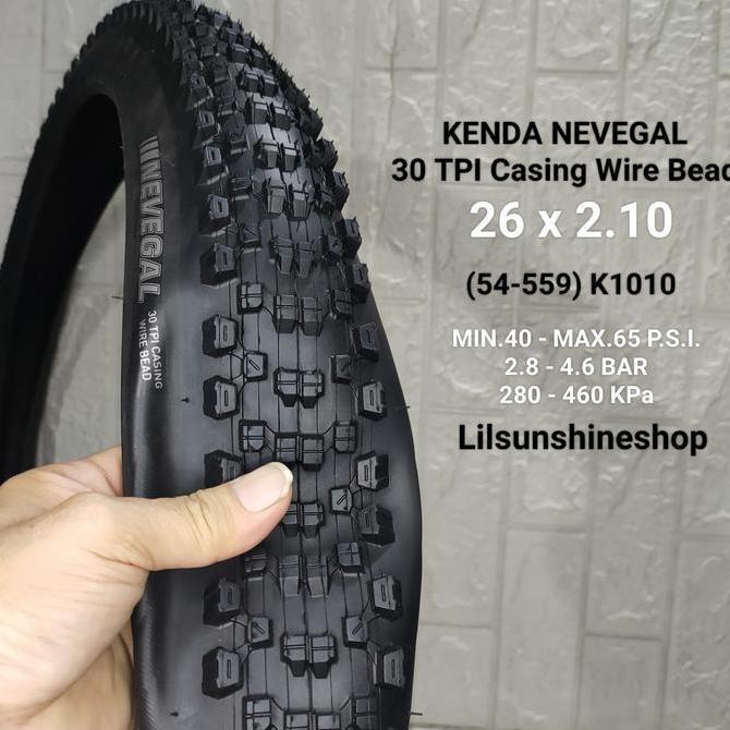 Ban Luar Sepeda MTB Federal 26 x 2.10 KENDA NEVEGAL 26x2.10 Casing Wire Bead