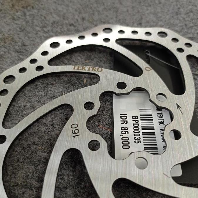 Rotor disc brake Tektro Taiwan 160mm belum includ 6pcs baut
