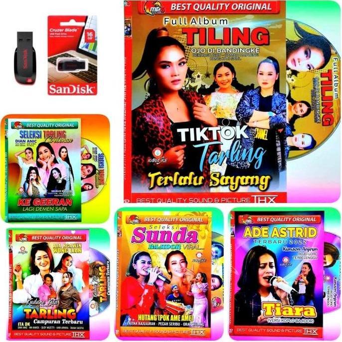 Bst Ready Flashdisk Original 16Gb Isi Mp4 Video Full Lengkap Lagu Tarling Terbaru-Flashdisk Isi Lagu