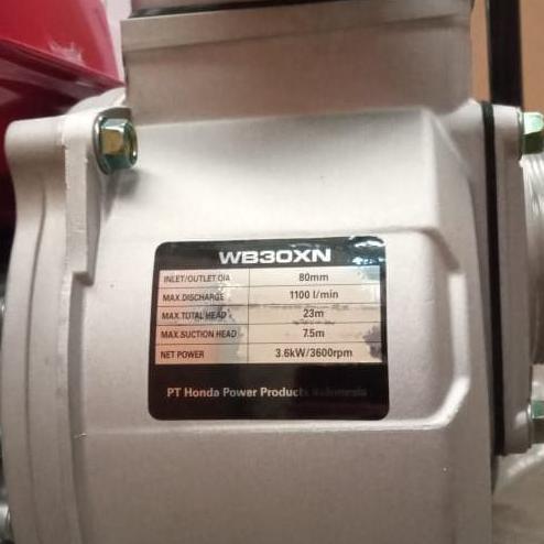 POMPA AIR BENSIN WB30 XN HONDA WB30XN 3" inchi irigasi sawah banjir