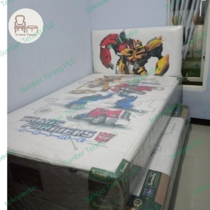 Springbed Sorong Kasur Anak Matras Elite Serenity 2 in 1 Transformer