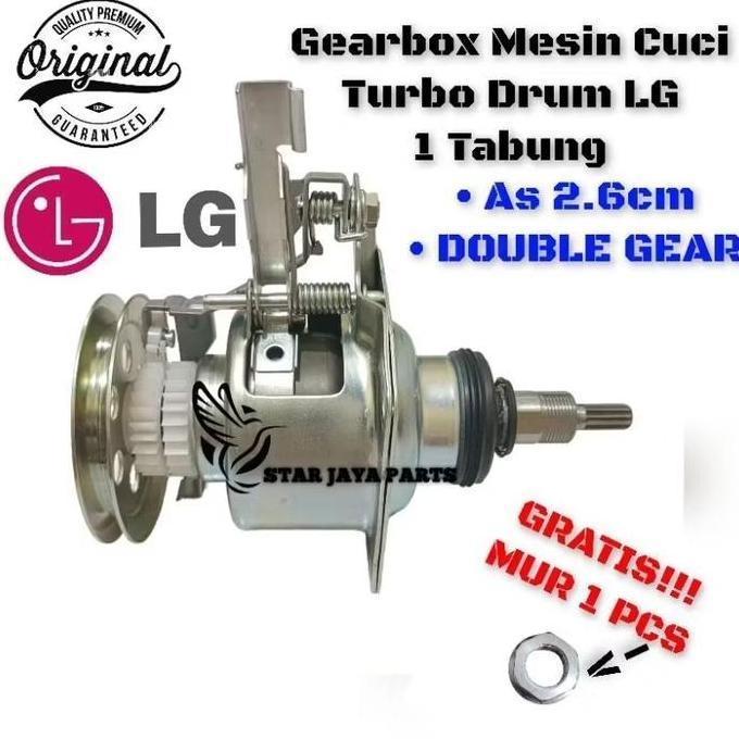 [Gearbox Wf-S850Cr] Free Mur Gearbox Mesin Cuci Lg 1 Tabung Type Wf-S850Cr
