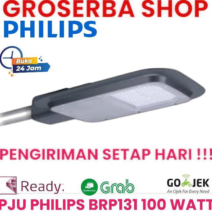 Philips Brp131 Lampu Pju 100W 4000K 12500 Lumen - Lampu Jalan Brp 131