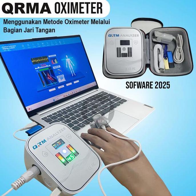TERBARU QRMA OXIMETER | QUANTUM RESONANCE MAGNETIC ANALYZER OXIMETER