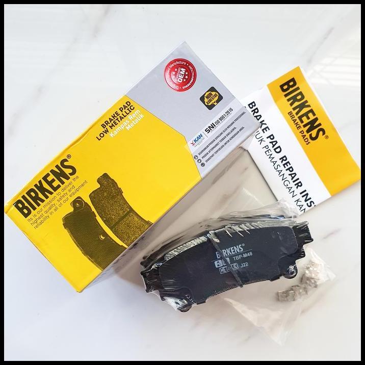 TERLARIS BIRKENS BRAKE PAD KAMPAS REM BELAKANG COCOK UNTUK SIENTA / LEXUS RX 270 REAR